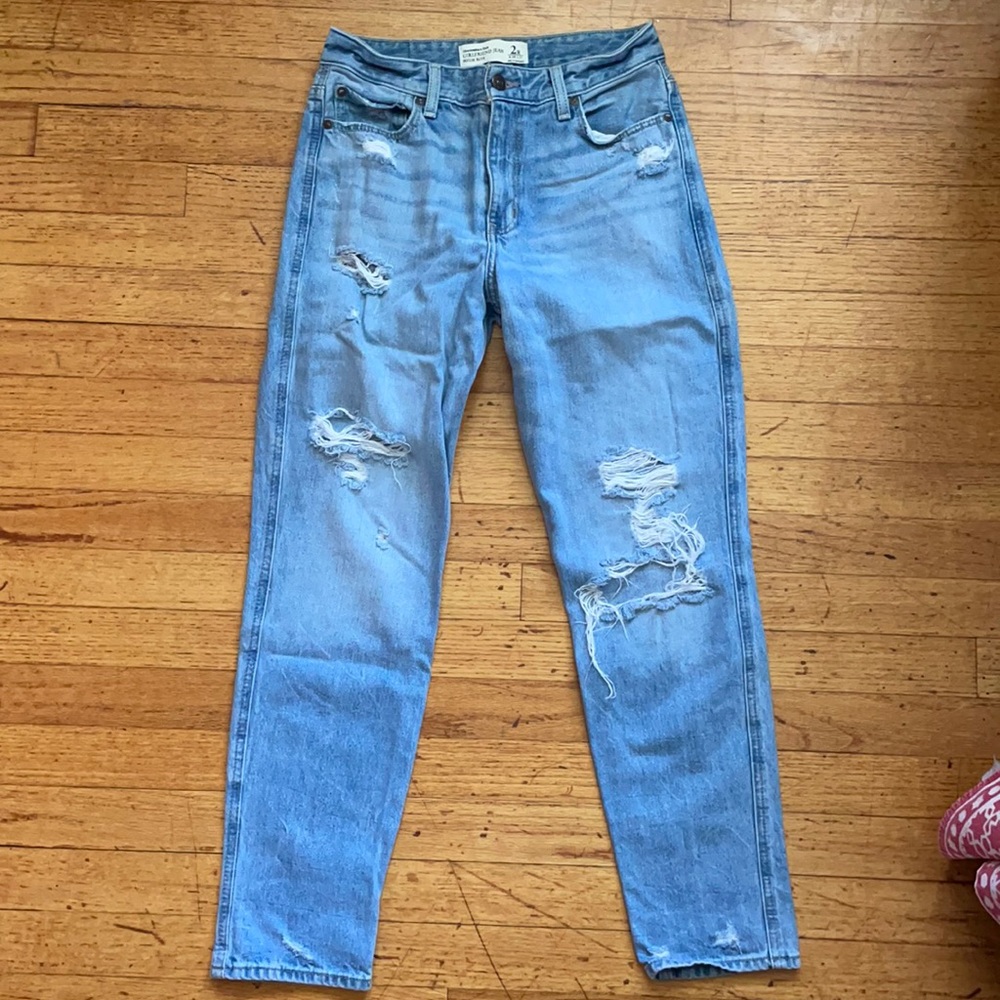 Abercrombie & Fitch Girlfriend Jeans